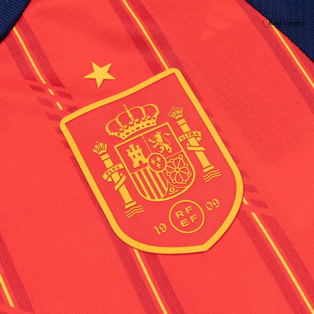 Kid's Spain World Cup 2026 Home Soccer Jersey Kit [PREMIUM]