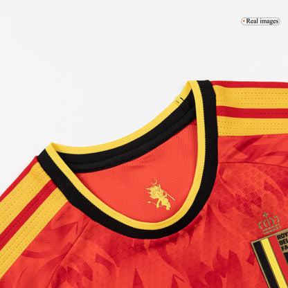 LUKAKU #9 Men's Belgium World Cup 2026 Player Version Home Soccer Jersey - Slim Fit