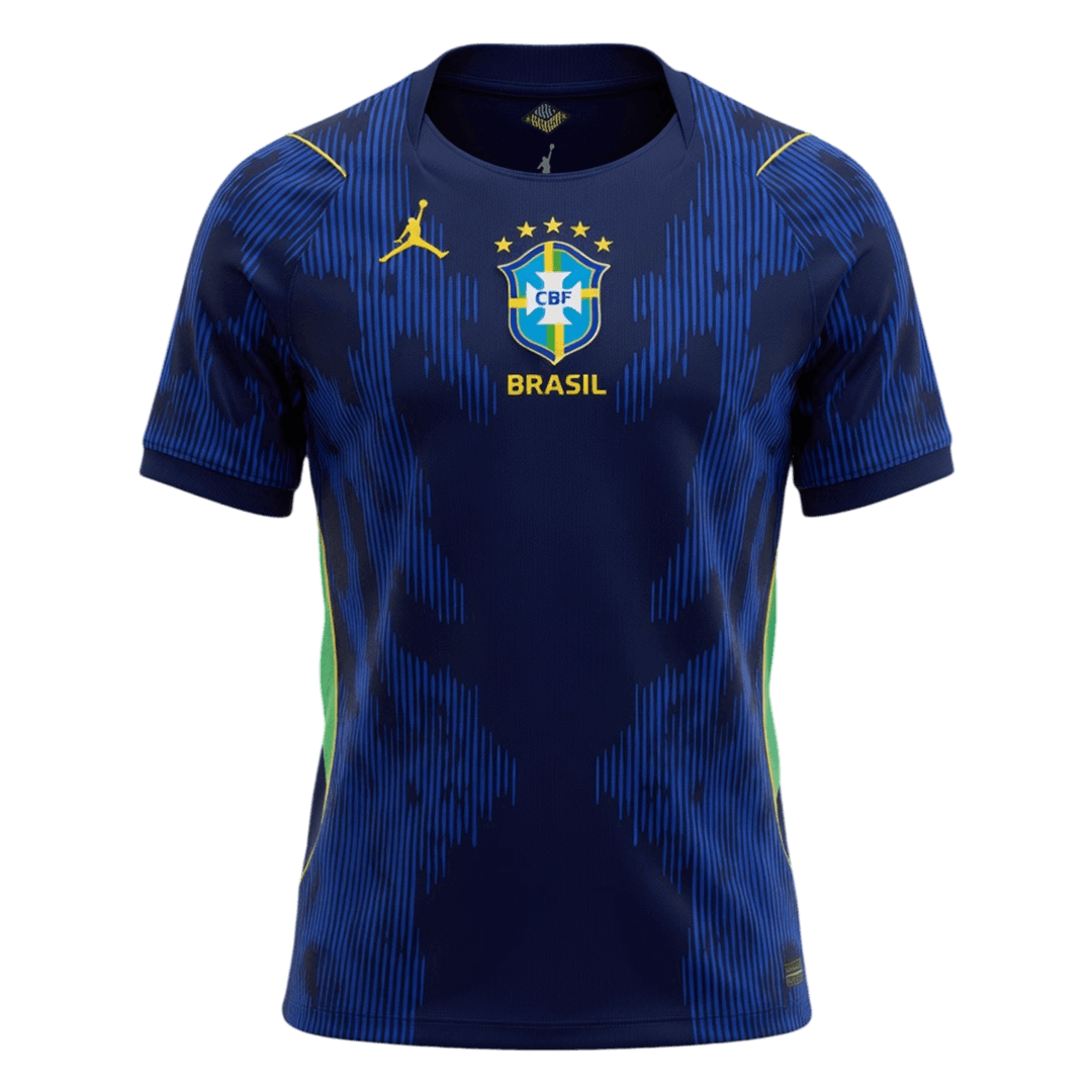 Men's Brazil World Cup 2026 Away Soccer Jersey Kit