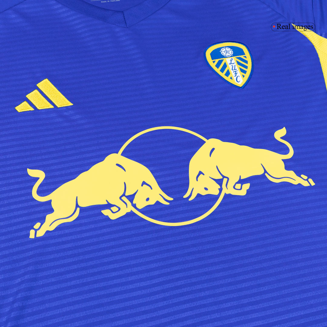Men's Leeds United 2025/26 Away Soccer Jersey