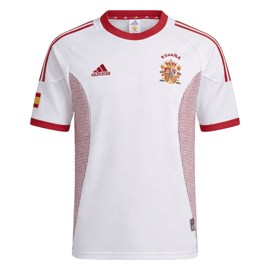 Retro Men's Spain World Cup 2002 Away Soccer Jersey