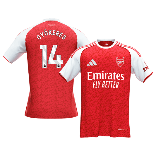 GYÖKERES #14 Men's Arsenal 2025/26 Home Soccer Jersey [PREMIUM]