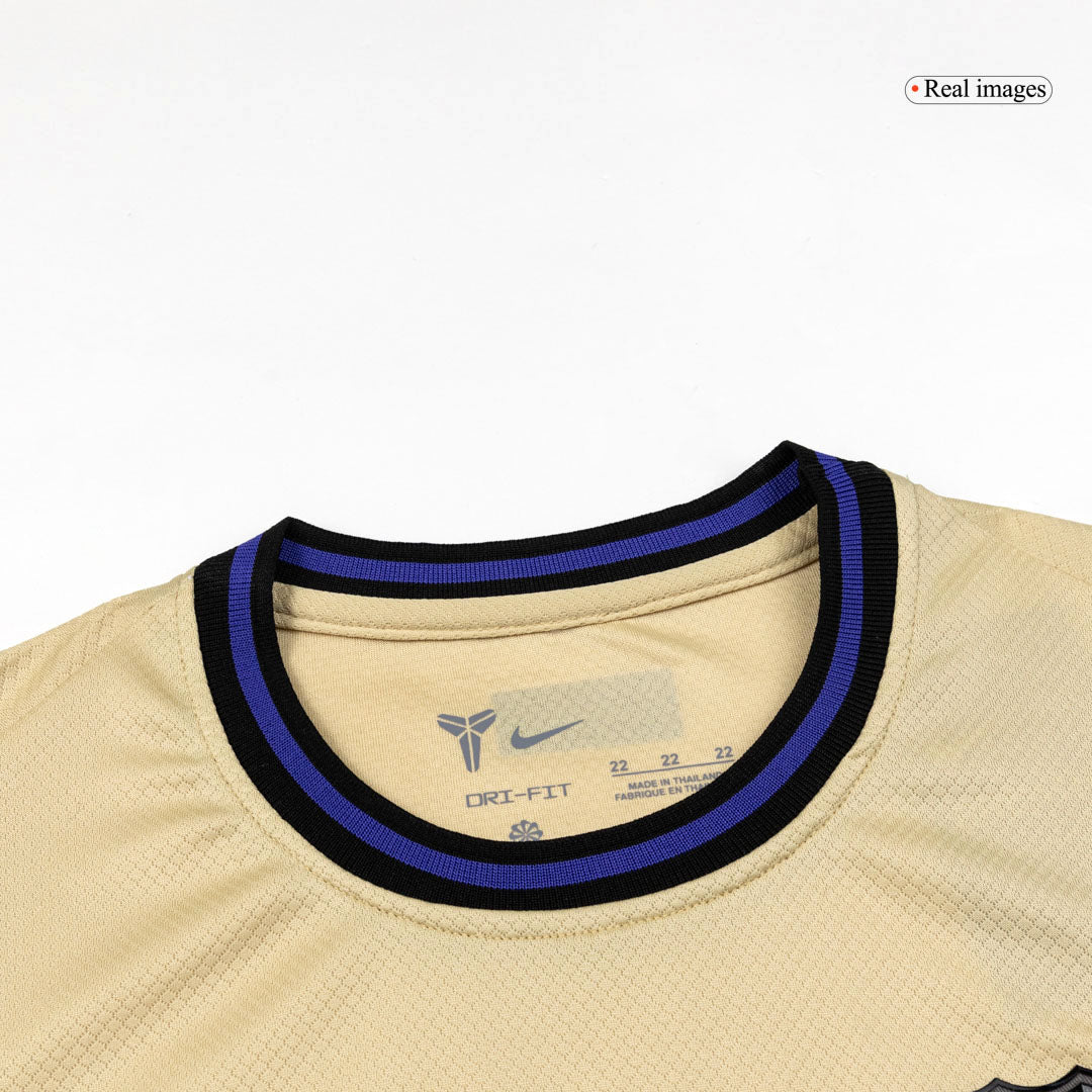 Kid's Barcelona 2025/26 Away Soccer Jersey Full Kit