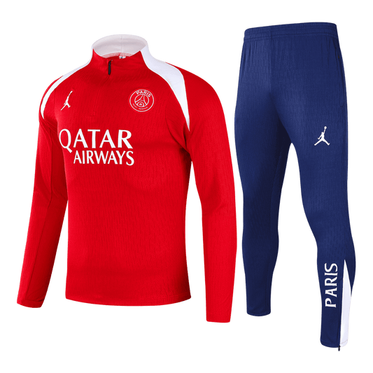 Kid's PSG 2025/26 Zipper Sweatshirt Kit