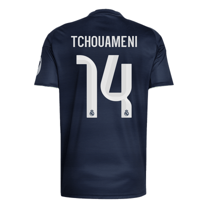TCHOUAMENI #14 Men's Real Madrid 2025/26 Away Soccer Jersey [PREMIUM]