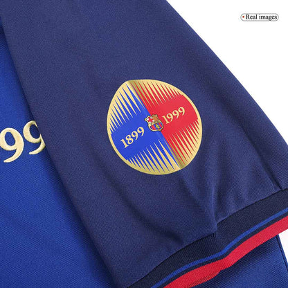 Retro RIVALDO #11 Men's Barcelona 1999/00 Home Soccer Jersey