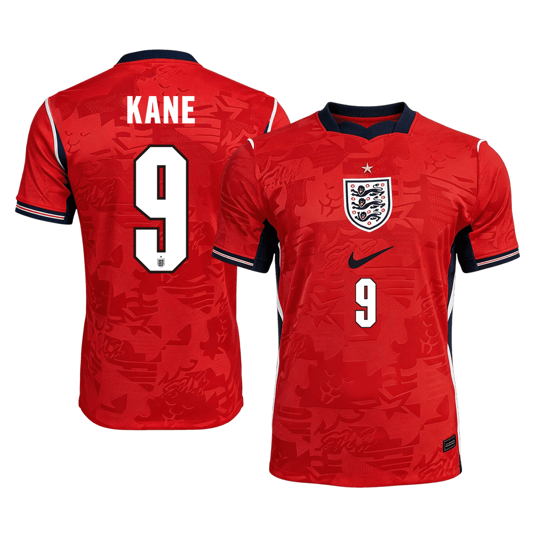KANE #9 Men's England World Cup 2026 Player Version Away Soccer Jersey - Slim Fit