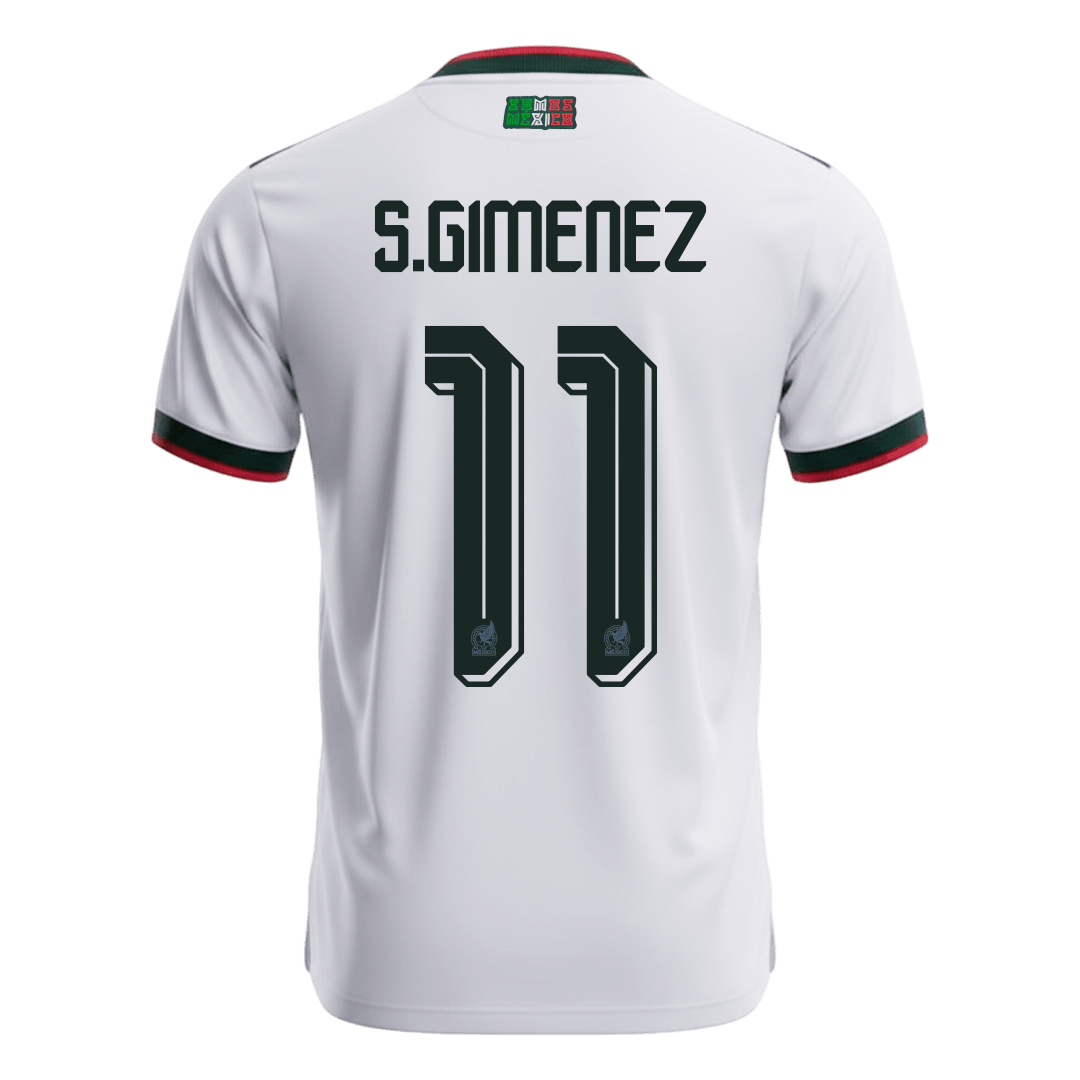 S.GIMENEZ #11 Men's Mexico World Cup 2026 Away Soccer Jersey