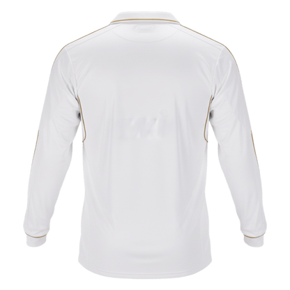 Retro Men's Real Madrid 2011/12 Home Long Sleeve Soccer Jersey