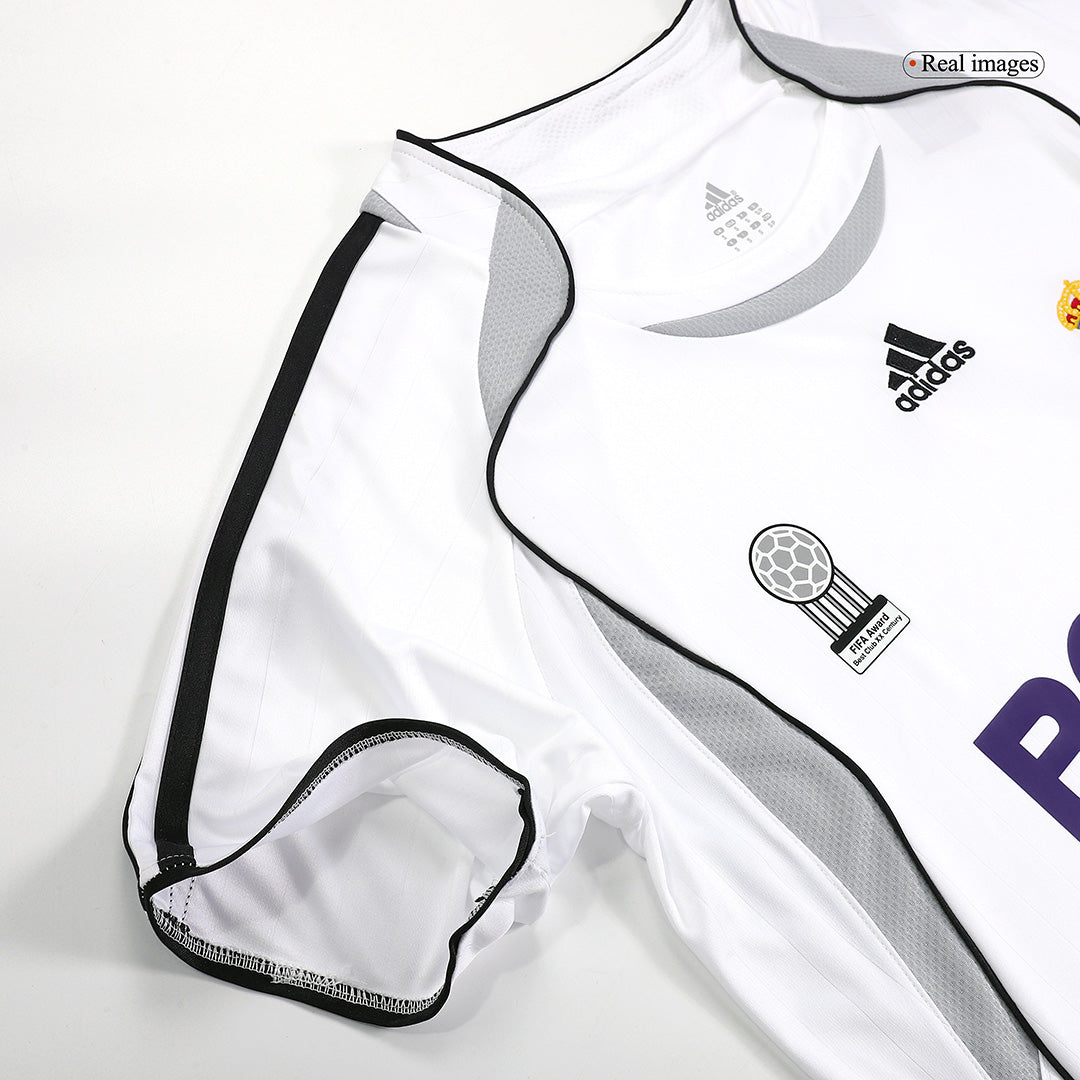 Retro Men's Real Madrid 2006/07 Home Soccer Jersey