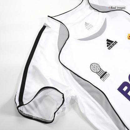 Retro Men's Real Madrid 2006/07 Home Soccer Jersey