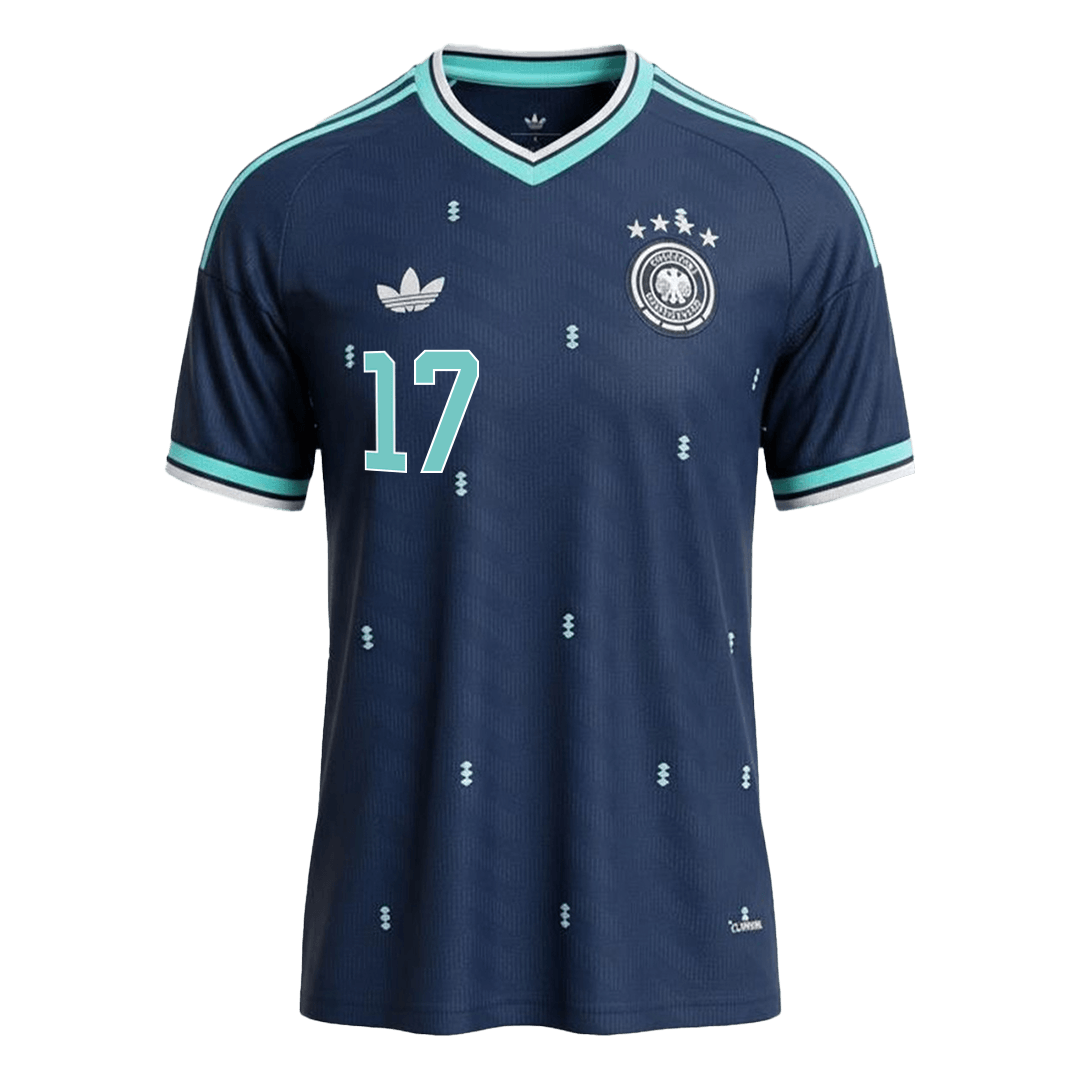 WIRTZ #17 Men's Germany World Cup 2026 Away Soccer Jersey