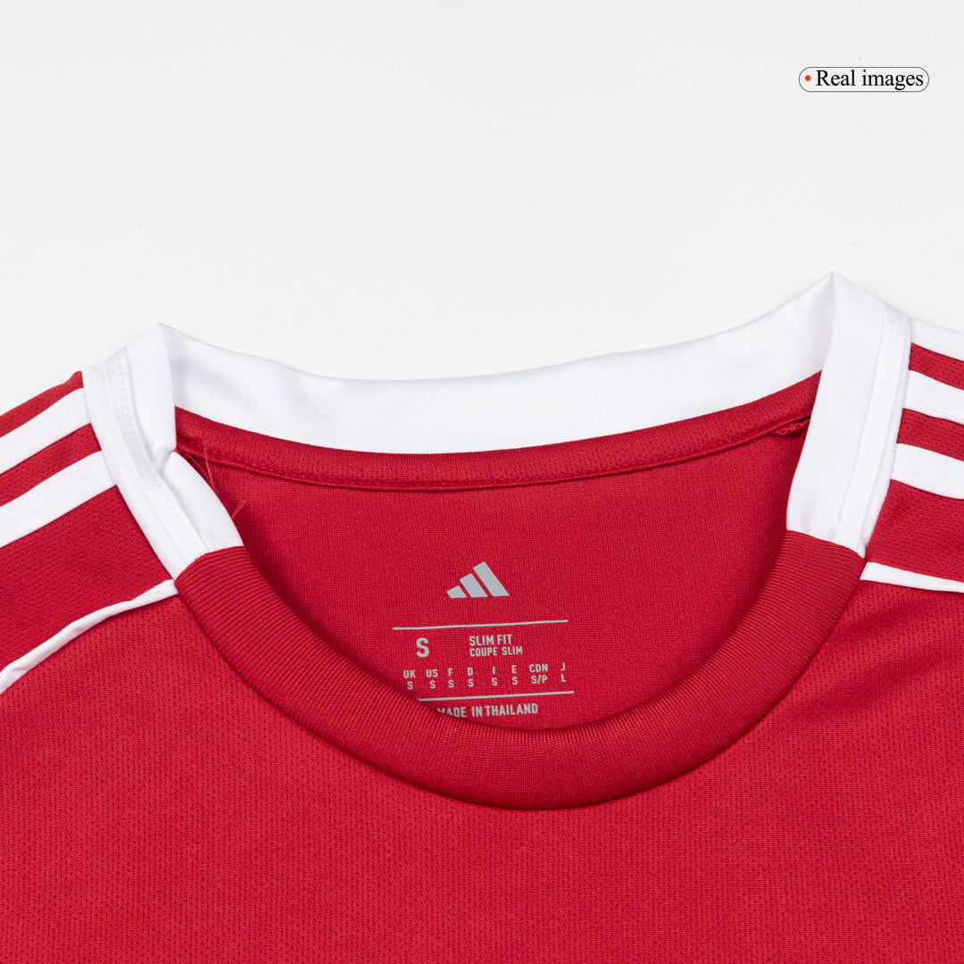 Men's Liverpool 2025/26 Home Long Sleeve Soccer Jersey