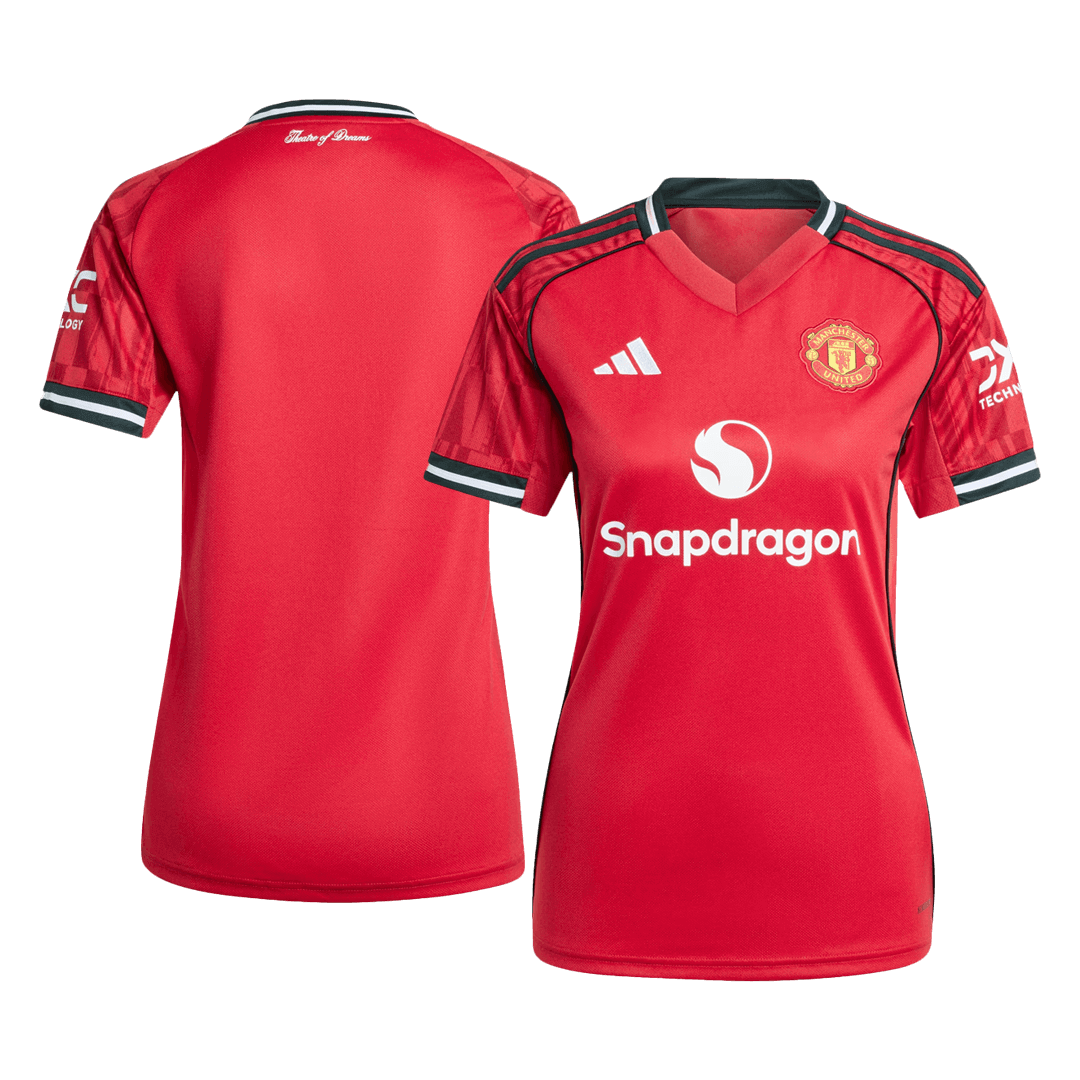 Women's Manchester United 2025/26 Home Soccer Jersey