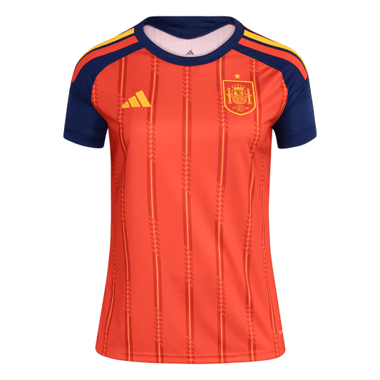 Women's Spain World Cup 2026 Home Soccer Jersey