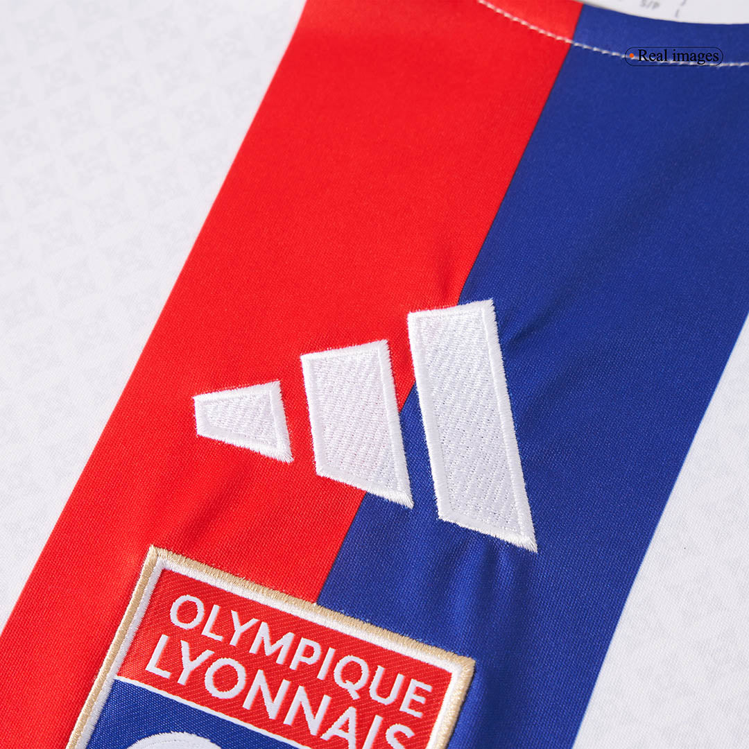 Men's Olympique Lyonnais 2025/26 Home Soccer Jersey