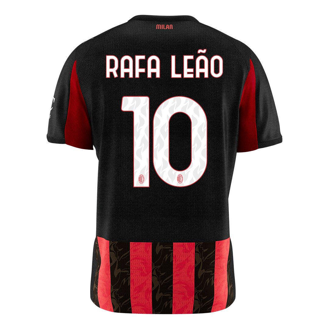 RAFA LEÃO #10 Men's AC Milan 2025/26 Home Soccer Jersey [PREMIUM]