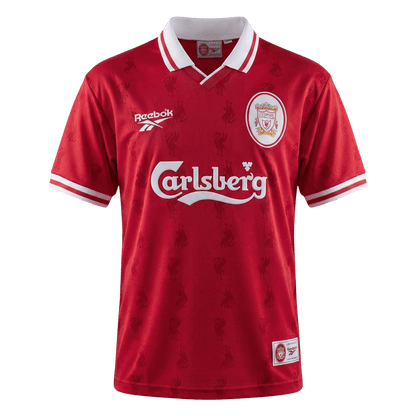 Retro Men's Liverpool 1996/97 Home Soccer Jersey