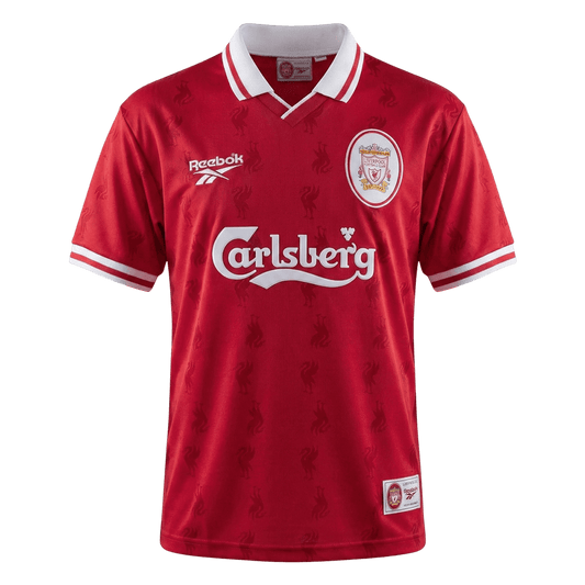 Retro Men's Liverpool 1996/97 Home Soccer Jersey