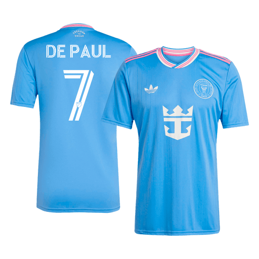 DE PAUL #7 Men's Inter Miami CF 2025 Third Away Soccer Jersey