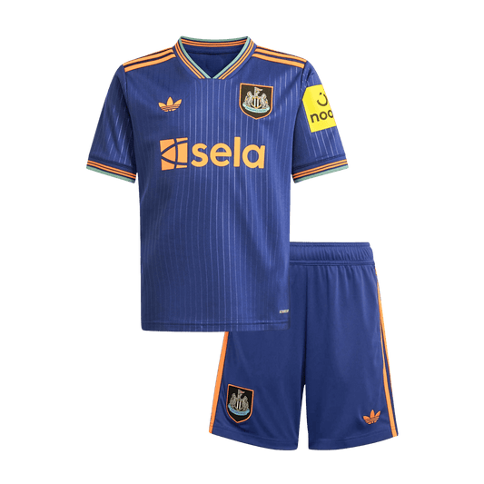Kid's Newcastle United 2025/26 Third Away Soccer Jersey Kit