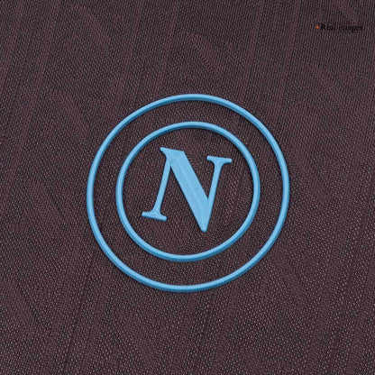 Men's Napoli 2025/26 Player Version Third Away Soccer Jersey - Slim Fit