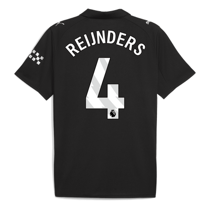 REIJNDERS #4 Men's Manchester City 2025/26 Away Soccer Jersey