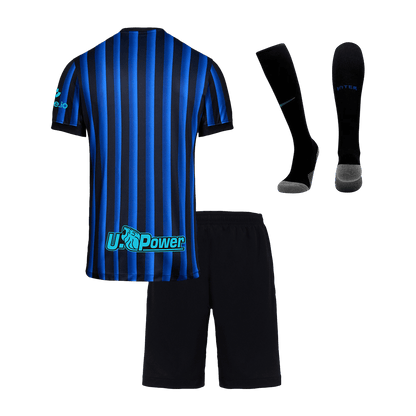 Kid's Inter Milan 2025/26 Home Soccer Jersey Full Kit