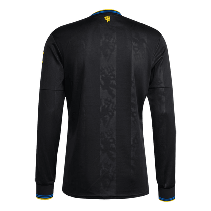 Men's Manchester United 2025/26 Third Away Long Sleeve Soccer Jersey