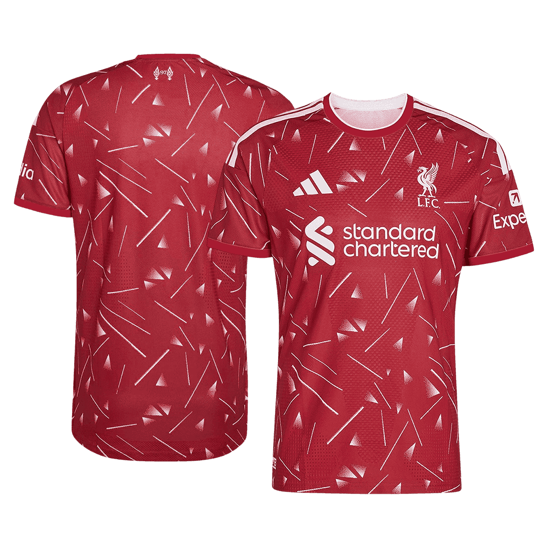 Men's Liverpool 2026/27 Player Version Home Soccer Jersey - Slim Fit