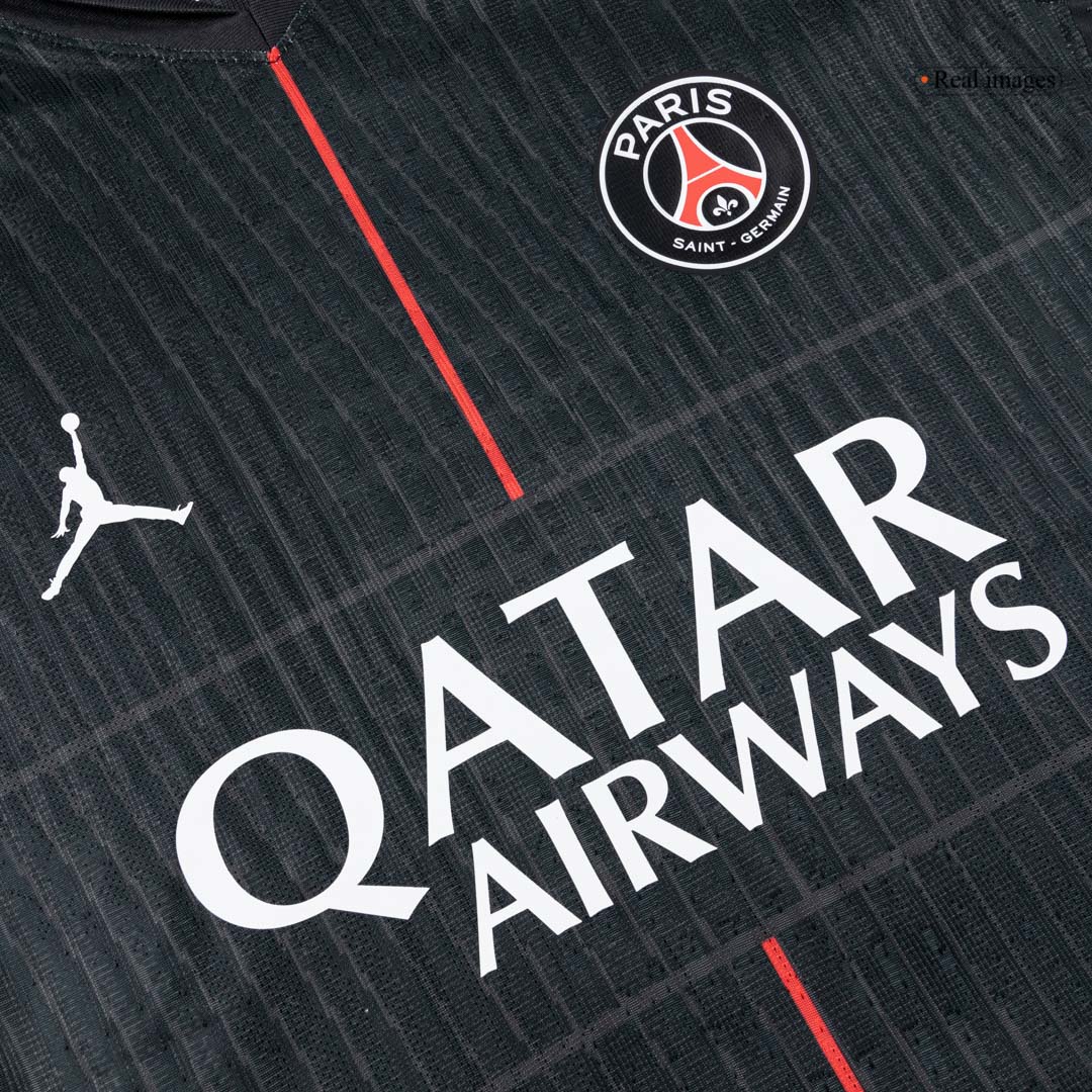Men's PSG 2025/26 Player Version Fourth Away Soccer Jersey - Slim Fit