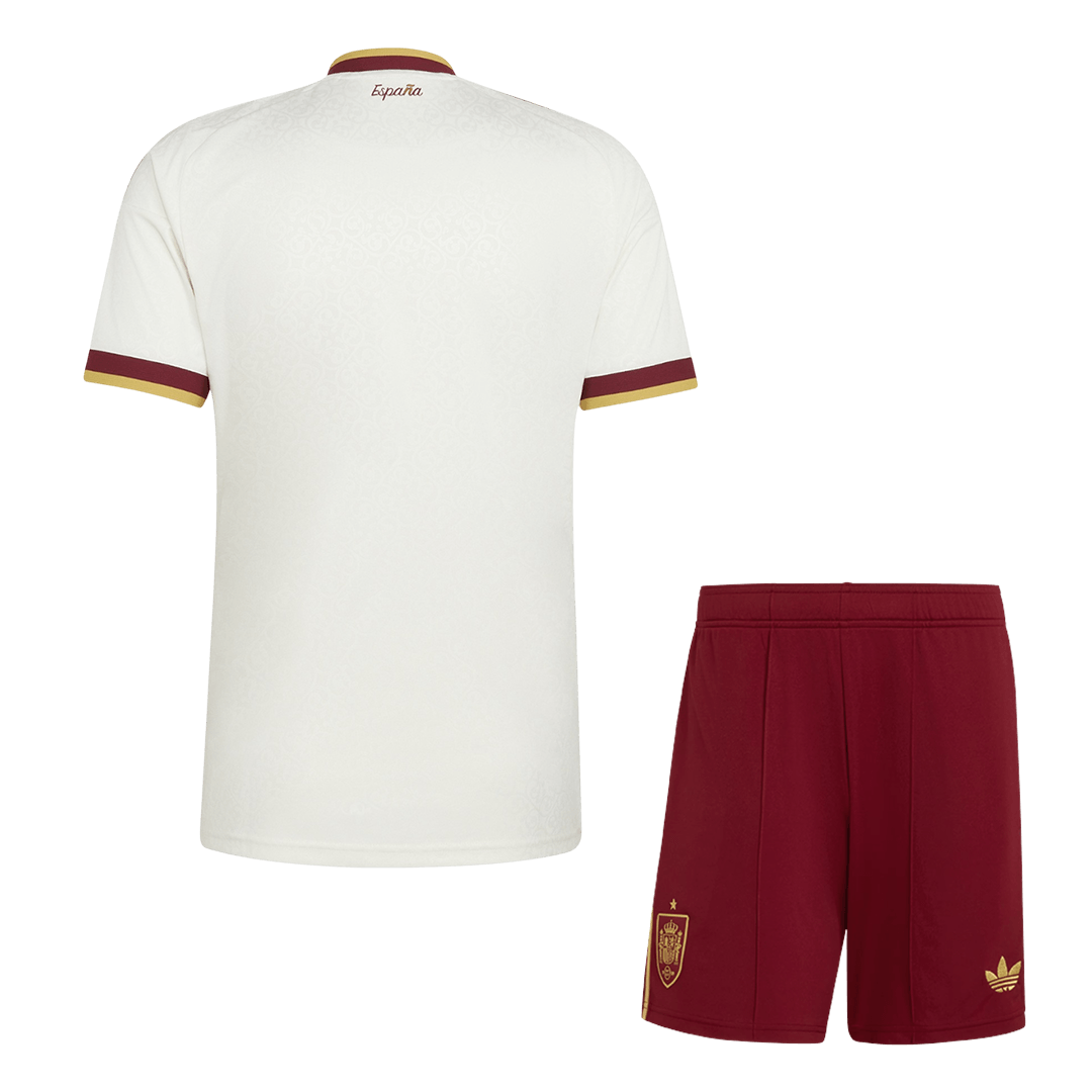 Men's Spain World Cup 2026 Away Soccer Jersey Kit