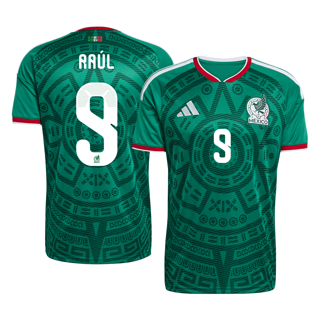 Raúl #9 Men's Mexico World Cup 2026 Home Soccer Jersey [PREMIUM]