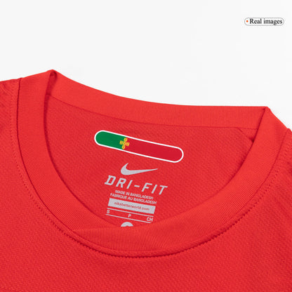 Retro Men's Portugal 2010 Home Soccer Jersey