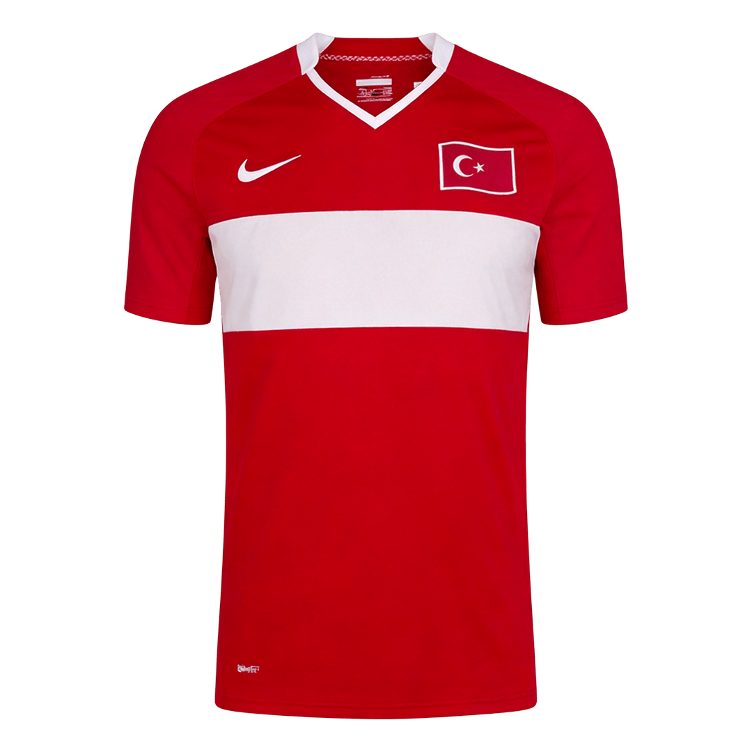 Retro Men's Turkey 2008 Home Soccer Jersey