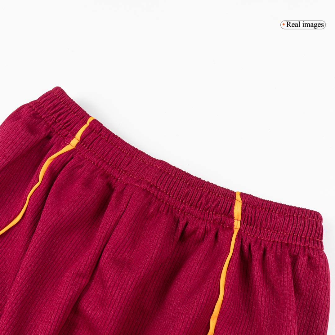 Kid's Roma 2025/26 Home Soccer Jersey Kit