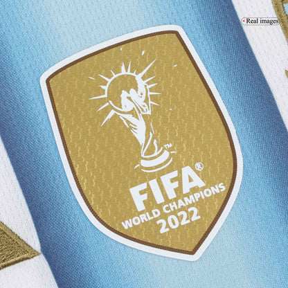 Men's Argentina World Cup 2026 Home Long Sleeve Soccer Jersey