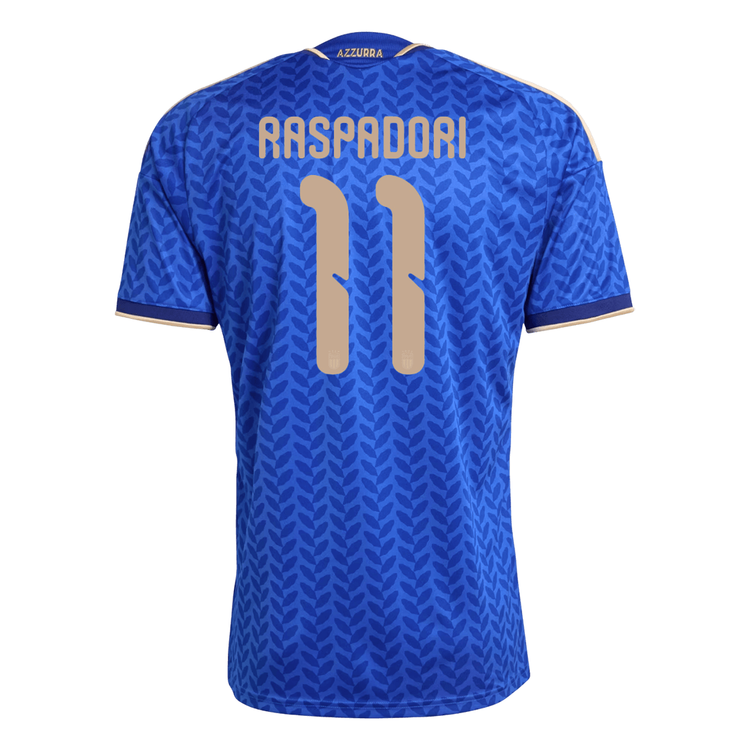 RASPADORI #11 Men's Italy World Cup 2026 Home Soccer Jersey [PREMIUM]