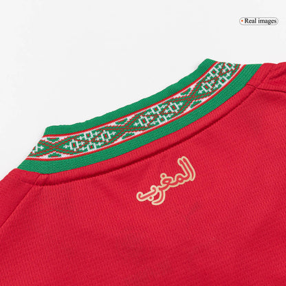 Men's Morocco World Cup 2026 Home Soccer Jersey