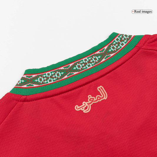 Men's Morocco World Cup 2026 Home Soccer Jersey
