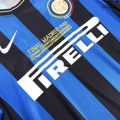 Retro Men's Inter Milan UCL Final 2009/10 Home Soccer Jersey