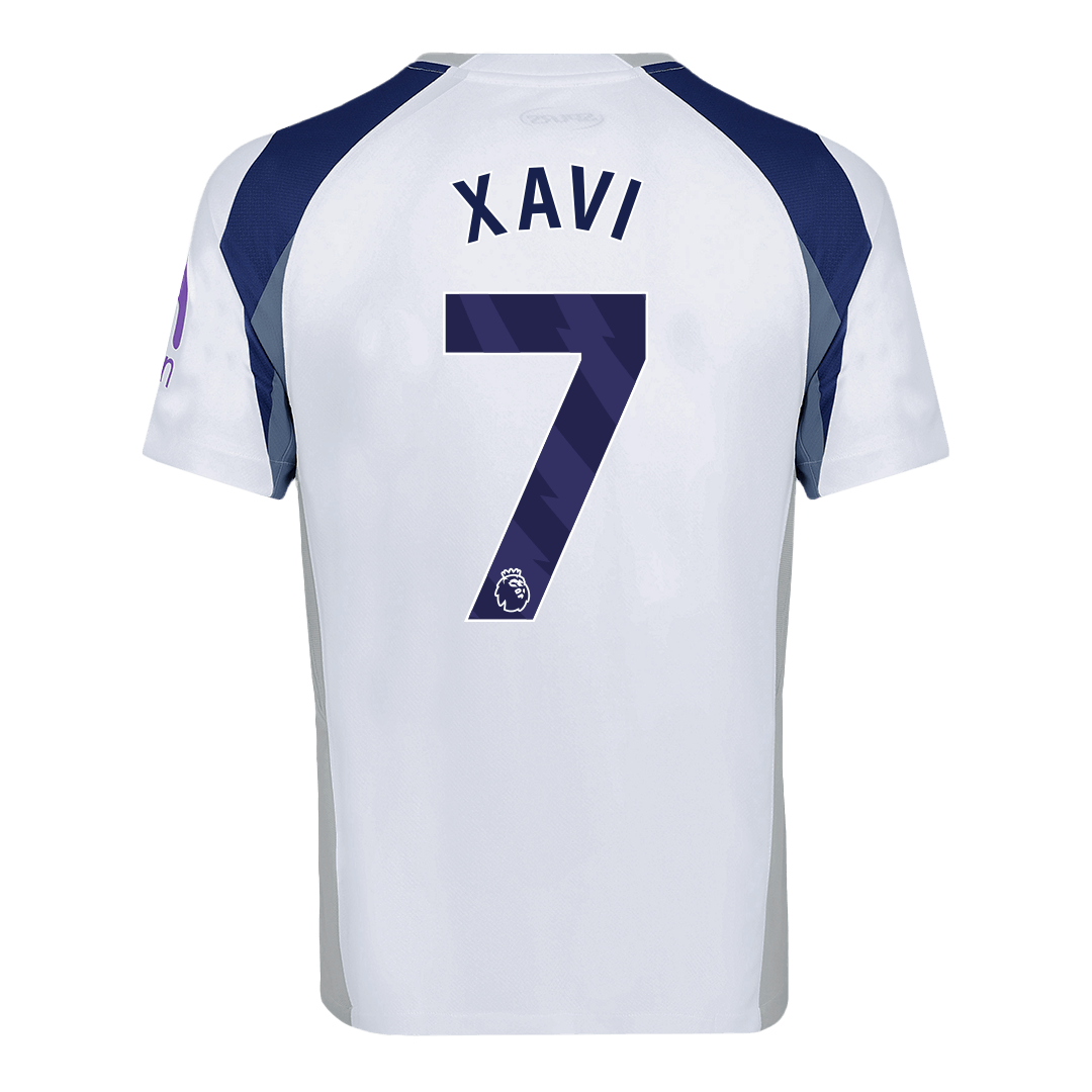 XAVI #7 Men's Tottenham Hotspur 2025/26 Home Soccer Jersey