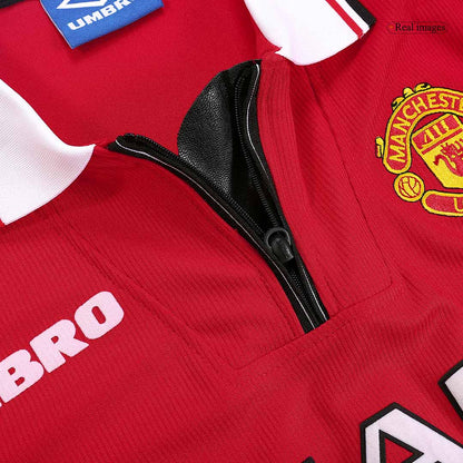 Retro Men's Manchester United 98/00 Home Soccer Jersey