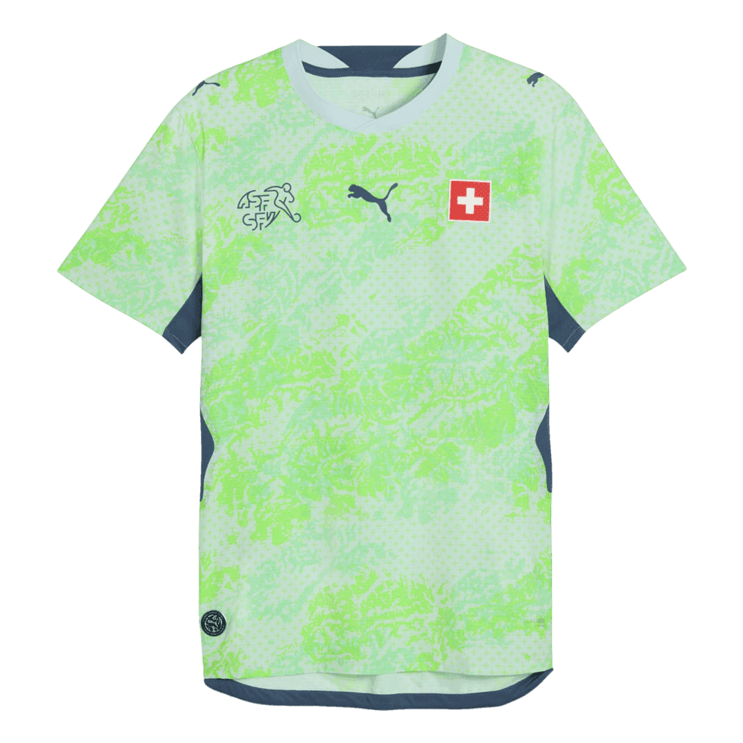 Men's Switzerland World Cup 2026 Away Soccer Jersey