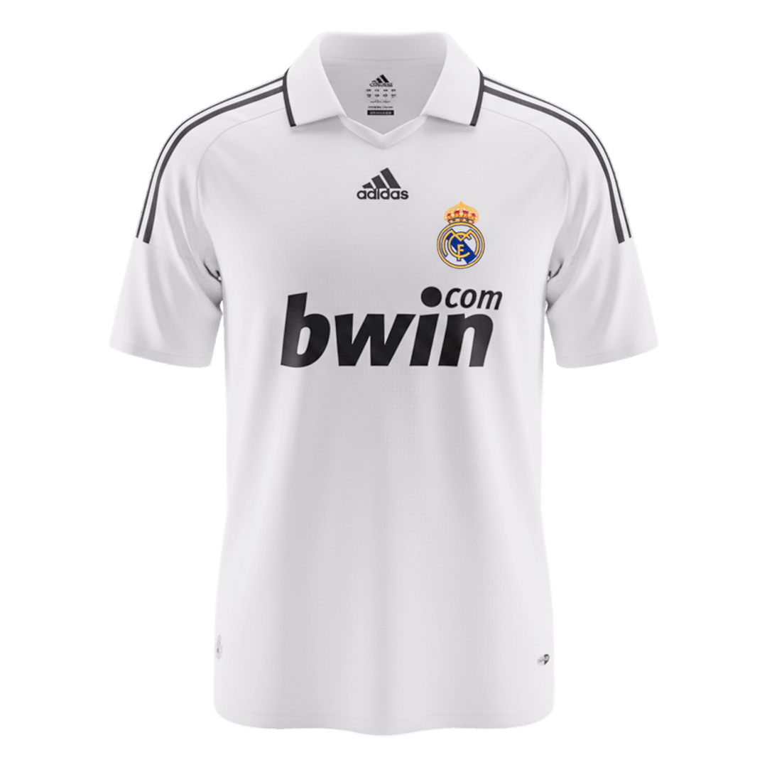 Retro Men's Real Madrid 2008/09 Home Soccer Jersey