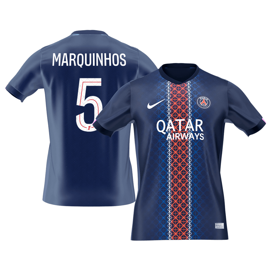 MARQUINHOS #5 Men's PSG 2025/26 Home Soccer Jersey [PREMIUM]