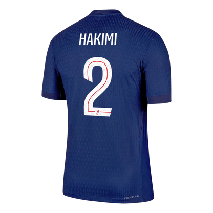 HAKIMI #2 Men's PSG 2025/26 Player Version Home Soccer Jersey - Slim Fit