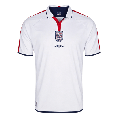Retro Men's England 2004 Home Soccer Jersey