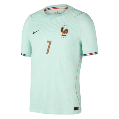 DEMBELE #7 Men's France World Cup 2026 Player Version Away Soccer Jersey - Slim Fit