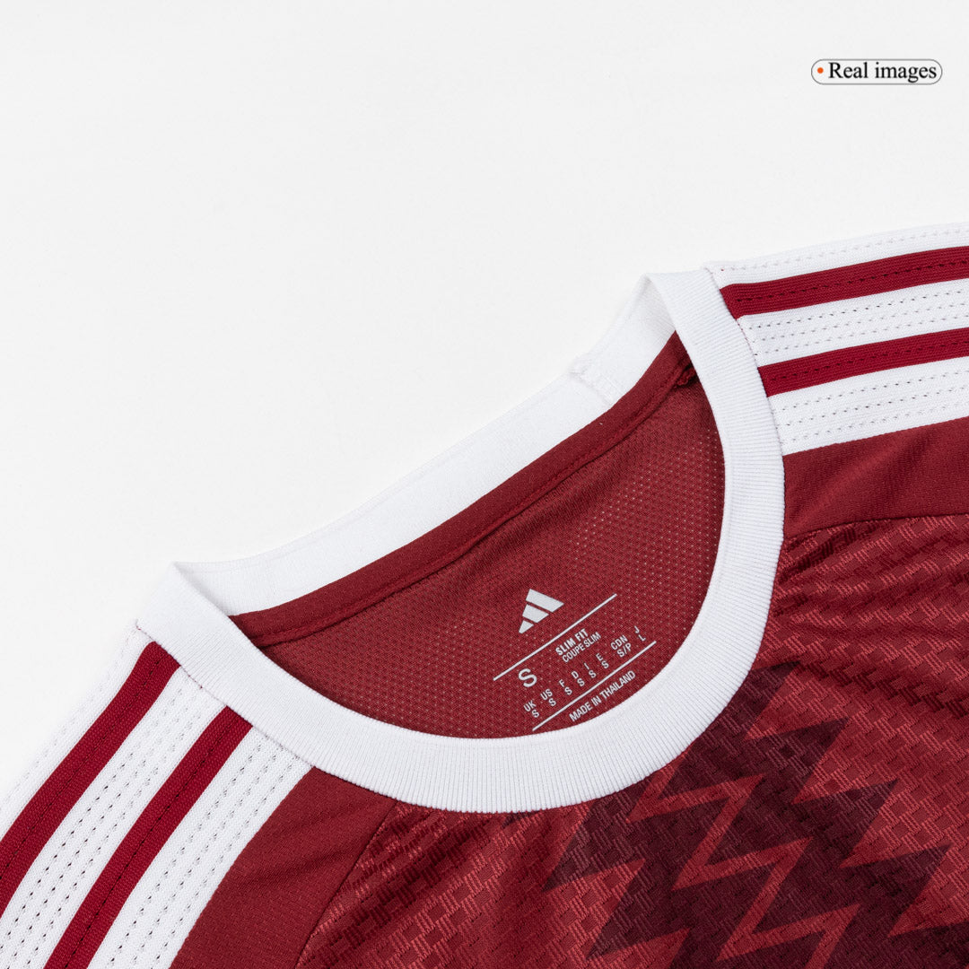 Men's Qatar World Cup 2026 Player Version Home Soccer Jersey - Slim Fit